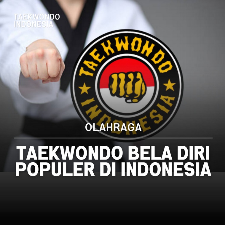 Taekwondo bela diri populer di Indonesia Taekwondo Indonesia Revolution TC