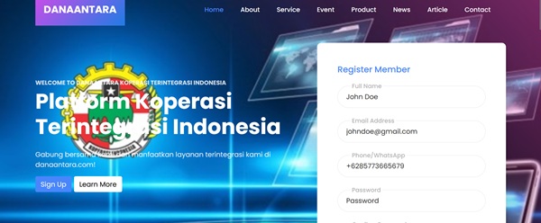 Danaantara Platform Koperasi Terintegrasi Indonesia Taekwondo Indonesia Revolution TC